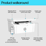 HP LaserJet MFP M140w Printer