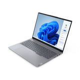 Lenovo ThinkBook 16 G7 ARP AMD Ryzen™ 5 7535HS Laptop 40.6 cm (16") WUXGA 16 GB DDR5-SDRAM 256 GB SSD Wi-Fi 6E (802.11ax) Windows 11 Pro UK English Grey