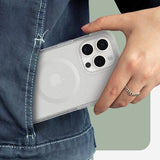 OtterBox Symmetry Series Clear for MagSafe for iPhone 15 Pro Max, Stardust (Clear Glitter)
