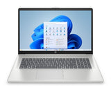 HP 17-cp2008na AMD Ryzen™ 5 7520U Laptop 43.9 cm (17.3") Full HD 8 GB LPDDR5-SDRAM 512 GB SSD Wi-Fi 6 (802.11ax) Windows 11 Home Silver