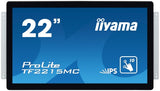 iiyama ProLite TF2215MC-B2 computer monitor 54.6 cm (21.5") 1920 x 1080 pixels Full HD LED Touchscreen Multi-user Black