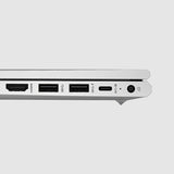 HP ProBook 455 G10 AMD Ryzen™ 5 7530U Laptop 39.6 cm (15.6") Full HD 8 GB DDR4-SDRAM 256 GB SSD Wi-Fi 6E (802.11ax) Windows 11 Pro Silver