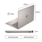 HP Spectre x360 14-eu0006na Intel Core Ultra 5 125H Hybrid (2-in-1) 35.6 cm (14") Touchscreen 3K 16 GB LPDDR5x-SDRAM 512 GB SSD Wi-Fi 6E (802.11ax) Windows 11 Home AI PC Black