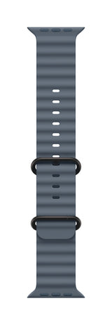 Apple Titanium Finish Band Blue Fluoroelastomer, Titanium