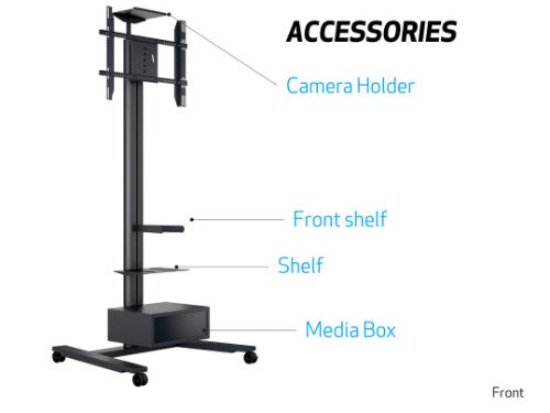Multibrackets M Public Display Stand 210 HD Single Black