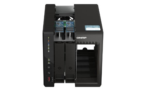 QNAP TS-253E NAS Tower Intel® Celeron® J6412 8 GB 0 TB QNAP QTS Black