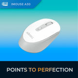 Adesso iMouse A30W mouse Universal Ambidextrous RF Wireless Optical 1200 DPI