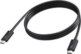 Vision TC 2MUSBCTB4/BL Thunderbolt cable 2 m 40 Gbit/s Black