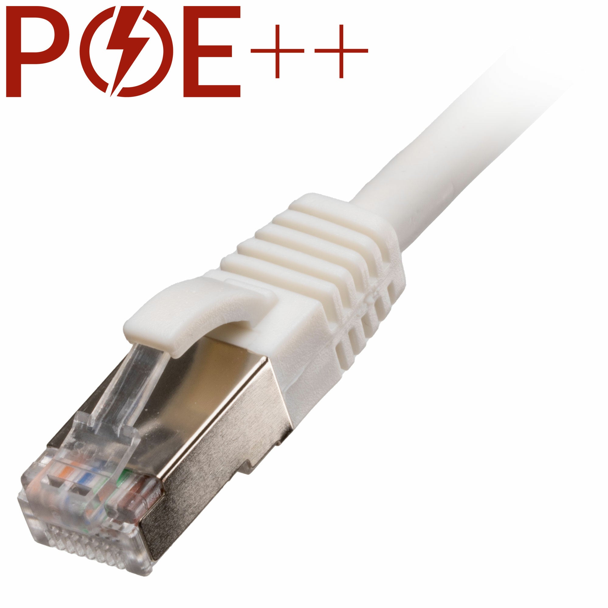 Cablenet 5m Cat6a RJ45 White S/FTP LSOH 26AWG Snagless Booted Patch Lead  - Computer Cables - Cablenet