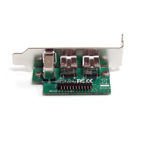StarTech.com 3 Port 2b 1a 1394 Mini PCI Express FireWire Card Adapter
