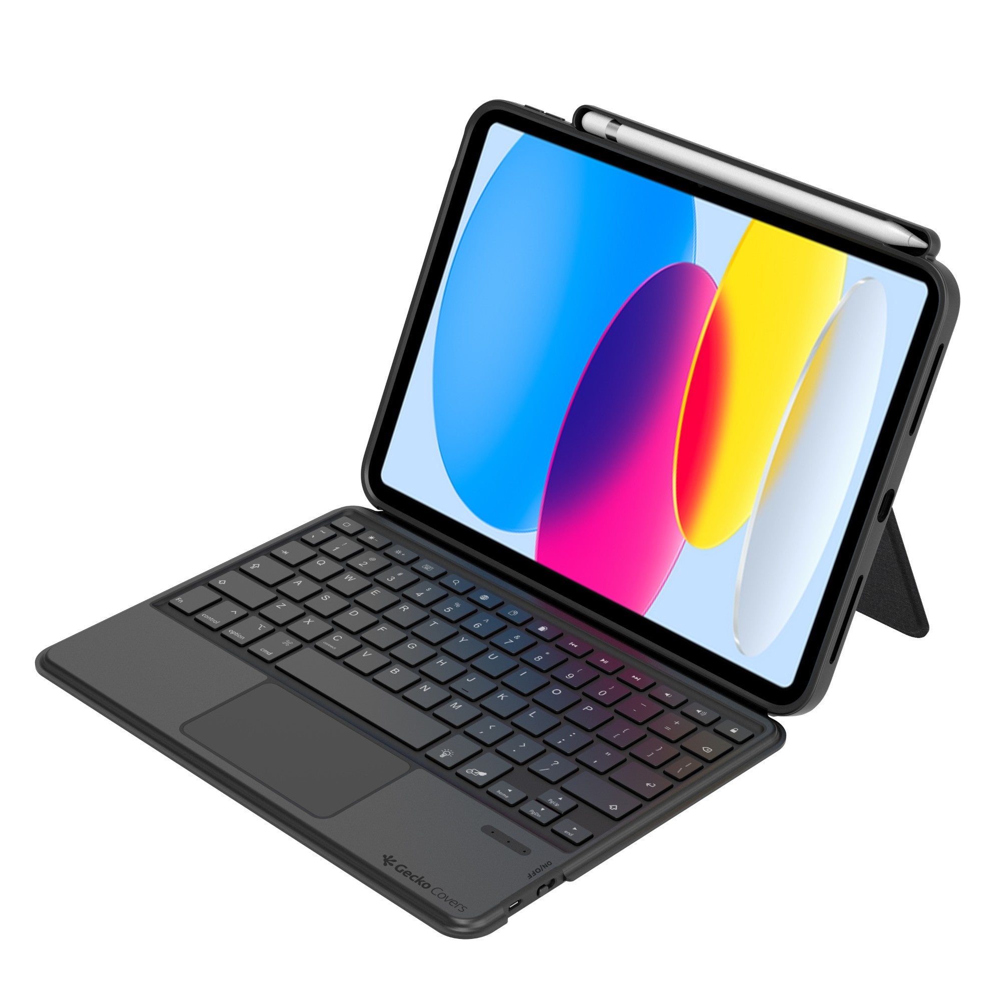 Gecko Covers Apple iPad 10.9 (2022) Keyboard Case QWERTY  - Data Input Devices - Gecko