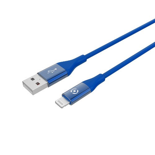 Celly USBLIGHTCOLORBL lightning cable 1 m Blue