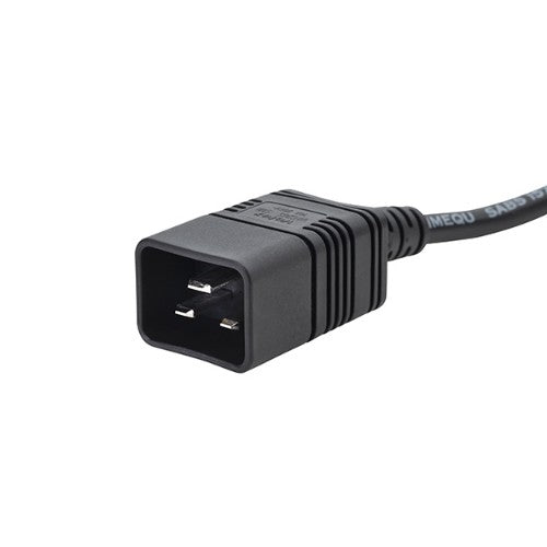 GroupGear 7m Mains Extension Heavy Duty Power Cable - C20 Plug to C19 Socket