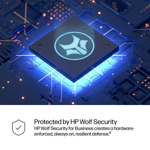 HP EliteBook X Flip G1i Next Gen AI Wolf Pro Security Edition Copilot+ PC Intel Core Ultra 7 256V Hybrid (2-in-1) 35.6 cm (14") Touchscreen WUXGA 16 GB LPDDR5x-SDRAM 1 TB SSD Wi-Fi 7 (802.11be) Windows 11 Pro Blue