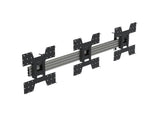 Ergonomic Solutions SpacePole Digital Signage Menu board mount, with tilt, for 3 screens (portrait) up to 55" (max VESA 400)