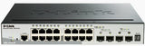 D-Link 20-Port Gigabit Stackable Smart Managed Switch including 2 x 10G SFP+ & 2 x SFP