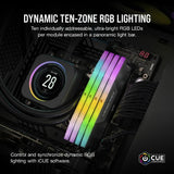 Corsair Vengeance RGB CMH32GX5M2B6000C38 memory module 32 GB 2 x 16 GB DDR5 6000 MHz