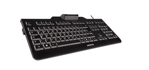 CHERRY KC 1000 SC keyboard USB QWERTZ Swiss Black