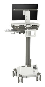 Ergotron M011-0101-100000-1-0 All-in-One PC/workstation mount/stand 19.5 kg White, Grey 61 cm (24")
