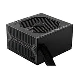 MSI MAG A550BN UK PSU '550W, 80 Plus Bronze certified, 12V Single-Rail, DC-to-DC Circuit, 120mm Fan, Non-Modular, Sleeved Cables, ATX Power Supply Unit, UK Powercord, Black'