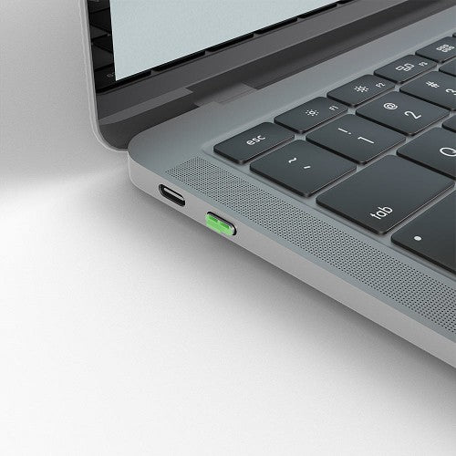 Lindy USB Type C Port Blocker Key - Pack of 4 Blockers, Green
