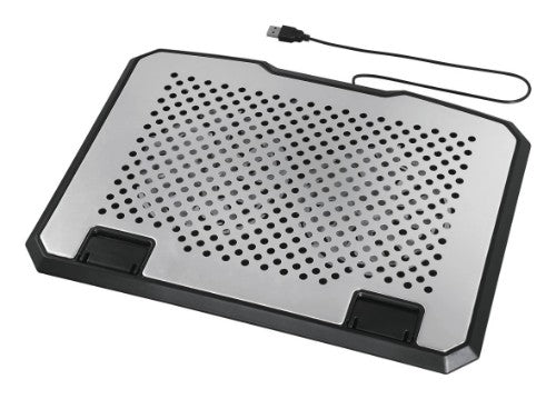 Hama Aluminium laptop cooling pad 39.6 cm (15.6") Black