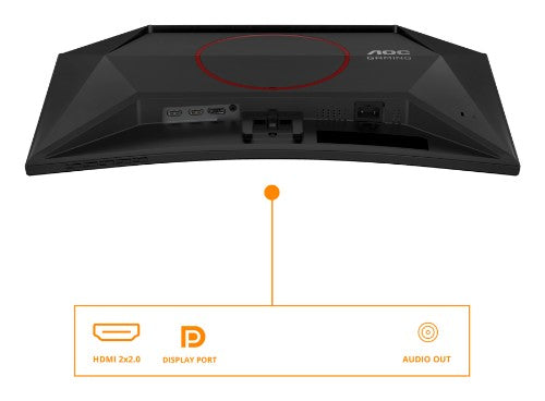 AOC G4 C24G42E computer monitor 59.9 cm (23.6") 1920 x 1080 pixels Full HD LED Black, Red