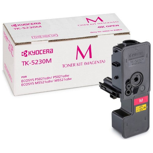 Kyocera 1T02R9BNL0/TK-5230M Toner-kit magenta, 2.2K pages ISO/IEC 19752 for Kyocera P 5021