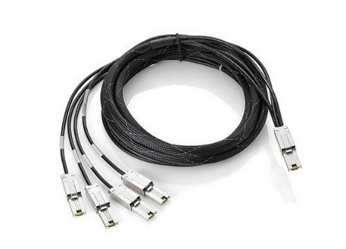 HPE AN976AR Serial Attached SCSI (SAS) cable 4 m Black