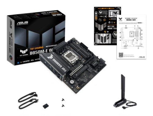 ASUS TUF GAMING B850M-E WIFI AMD B850 Socket AM5 micro ATX