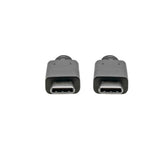 Tripp Lite U420-006 USB-C Cable (M/M) - USB 3.2, Gen 1 (5 Gbps), Thunderbolt 3 Compatible, 6 ft. (1.83 m)