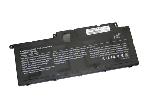 BTI 58Wh 4 cell Y1FGD compatible battery for DELL INSPIRON 17 7737 INSPIRON 15 7537 INSPIRON 14 7437