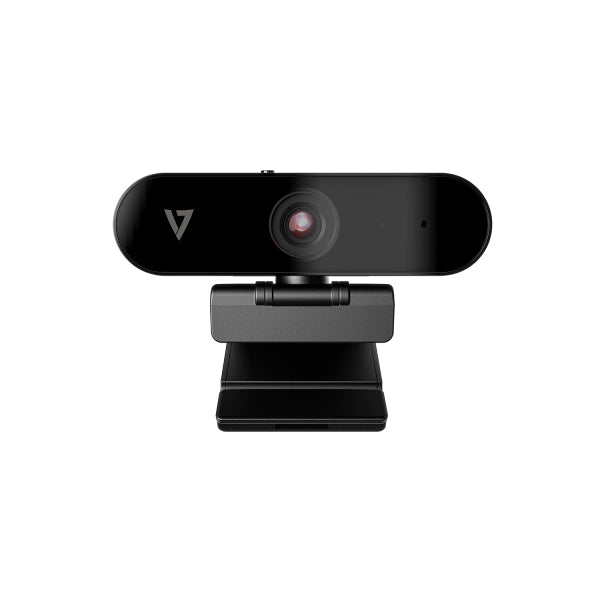 V7 UHD Webcam - 90 fps - Black - USB 3.0 - 3840 x 2160 Video - Auto-focus - Clip