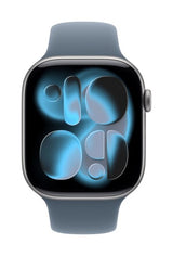Apple MFGY4ZM/A smart wearable accessory Band Blue Fluoroelastomer