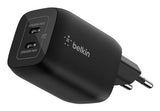 Belkin ENA007KQBK mobile device charger Headphones, Laptop, Portable gaming console, Smartphone, Tablet Black AC Fast charging Indoor