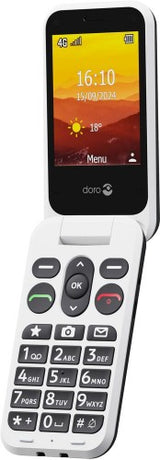 Doro Leva L30 7.11 cm (2.8") 142.7 g Graphite, White Feature phone