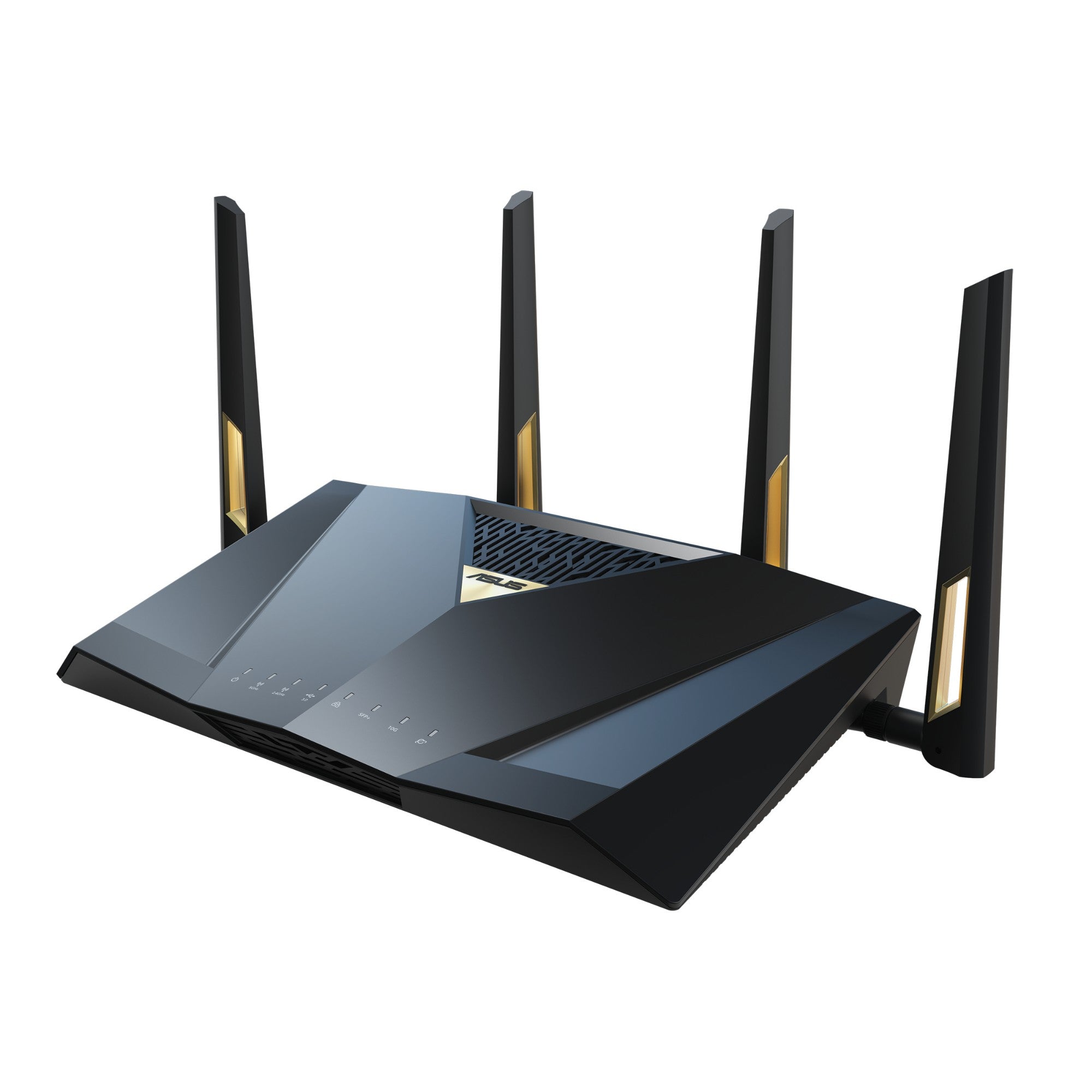 ASUS RT-BE88U wireless router 10 Gigabit Ethernet Dual-band (2.4 GHz / 5 GHz) Black, Grey  - Networking - ASUS