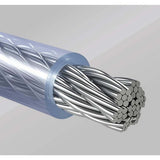 Manhattan Universal Laptop Combination Lock For Noble Wedge®, Nano and K-Slot, Secure 3-in-1 Anti-theft Notebook Lock, Resettable 4-digit Combo, 1.8m, Cut-Resistant Carbon Steel Cable, Translucent PVC Jacket, Silver