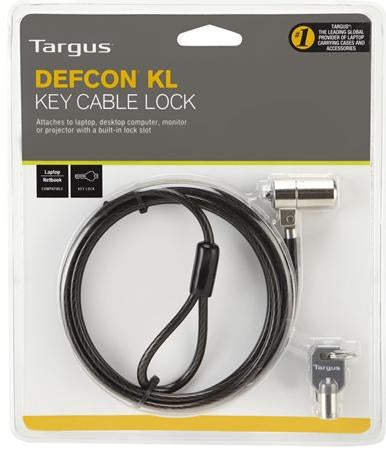 Targus ASP48EU cable lock Black, Silver 1.85 m