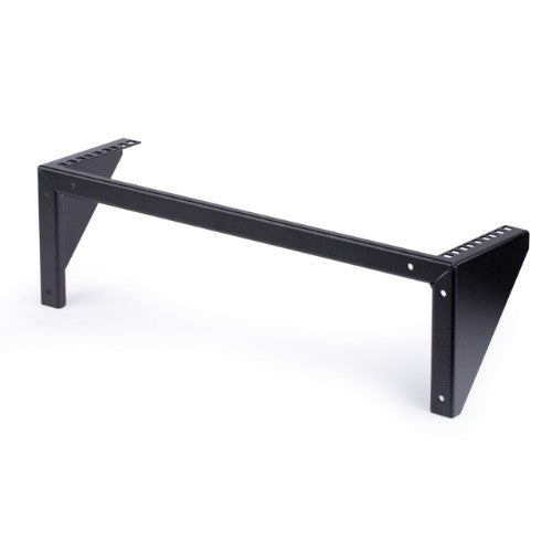 StarTech.com 3U 19” Wall Mount Vertical Rack Bracket, Wall Mount Patch Panel Bracket for Data/AV/IT/Computer Equipment, 3U Rack for Cabinet or Server Room, Supports 150lb (68kg) Capacity