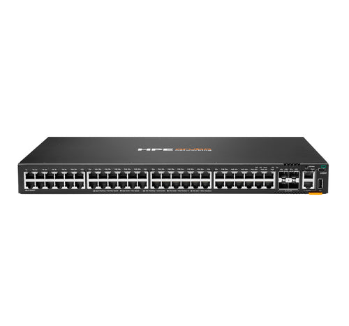 HPE Aruba Networking CX 6200F 48G 4SFP TAA Managed L3 Gigabit Ethernet (10/100/1000) 1U