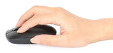 Manhattan MW3050 Wireless Optical Mouse, Black, 1200dpi, 2.4Ghz (up to 10m), USB, Ambidextrous, Three Button with Scroll Wheel, USB-A nano receiver, AA battery (included), Low friction base, USB version (most popular type, which is USB-A), Three Year Warr
