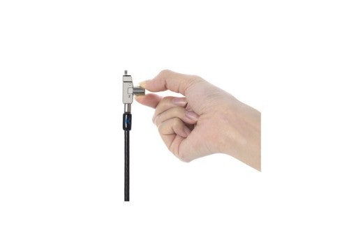 Kensington Slim N17 2.0 Keyed Dual Head Laptop Lock for Wedge-Shaped Slots - Like Keyed