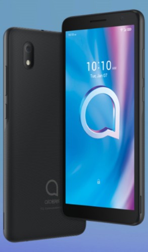 Alcatel 1B Prime Black 14 cm (5.5") Dual SIM Android 10 4G Micro-USB 2 GB 16 GB 3000 mAh