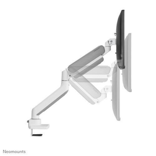 Neomounts DS70-450WH1 Monitor arm 17-42" - gas spring - Topfix - 180°-stop