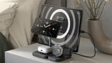 OtterBox Zens 4-in-1 Modular Wireless Charging Station, Black
