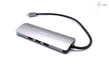 i-tec USB-C Metal Nano Docking Station 4K HDMI LAN with Power Delivery 100W + Universal Charger 100W