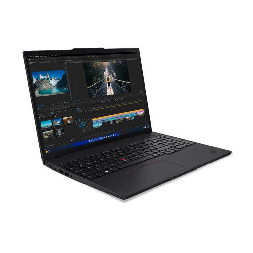 Lenovo ThinkPad T16 Gen 3 Intel Core Ultra 5 125U Laptop 40.6 cm (16") Touchscreen WUXGA 16 GB DDR5-SDRAM 512 GB SSD Wi-Fi 6E (802.11ax) Windows 11 Pro English Black