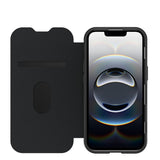 OtterBox React Folio for MagSafe Series for Apple iPhone 17e/16e/15/14/13, transparent/black