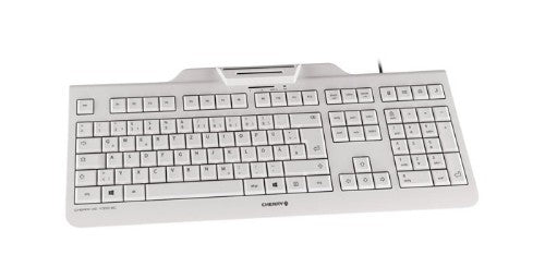 CHERRY KC 1000 SC keyboard USB AZERTY French Grey